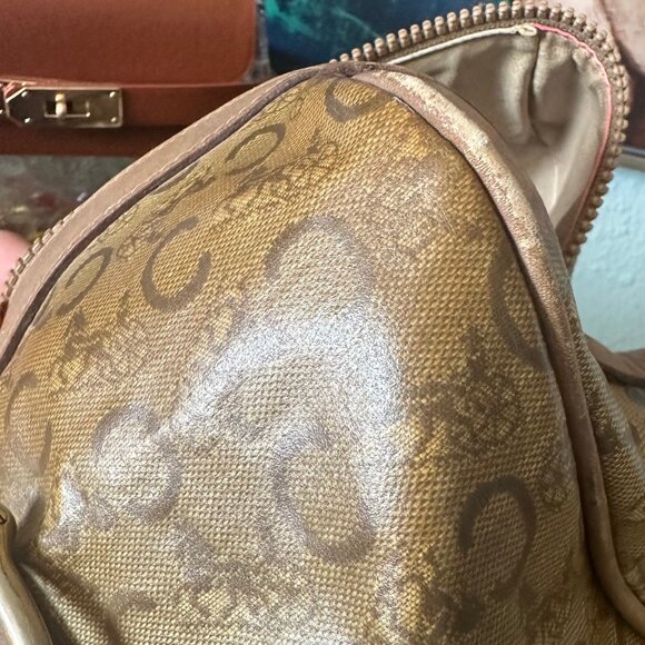 Celine Boston Bag C Macadam - GUC - Picture 9 of 10